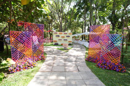 Gate / Entrance and Aisle / Walkway — Mehendi decor — St. Regis